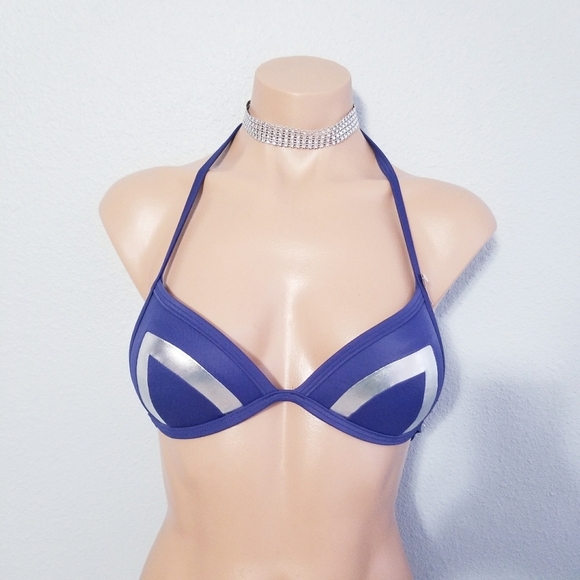 NEW PINK Victoria's Secret push up bikini swim top - Picture 1 of 4